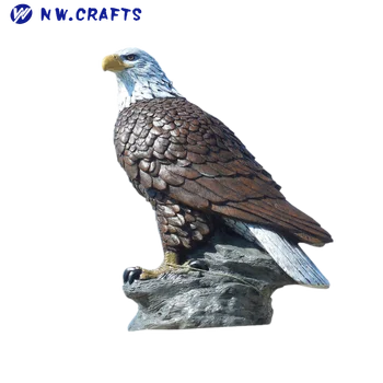 large resin eagle statues