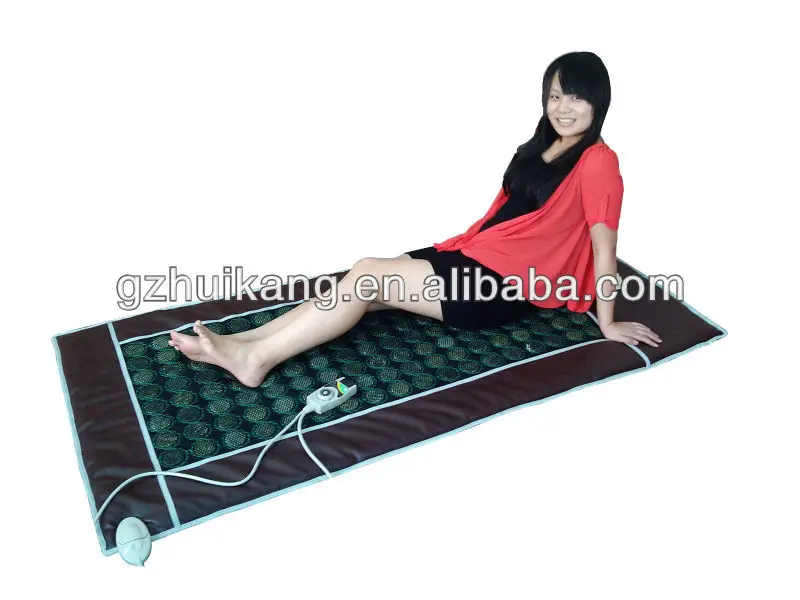 tourmaline infrared heating mat,heated infrared beds,germanium stone heater mattress pad