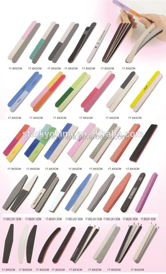 4 Colors 4 Steps Nail File To Polish And Shine Nails Buy Nail File Nail File 100 180 4 Way Nail File Product On Alibaba Com