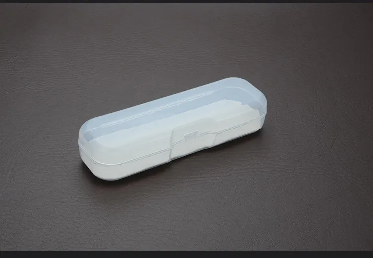 Durable Press Button Closure Clear Eyeglass Sunglasses Case,New Style