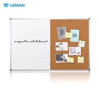 Aluminum Frame Wall Mounted Half Magnetic White Board Pin Aluminum Frame Wall Mounted Half