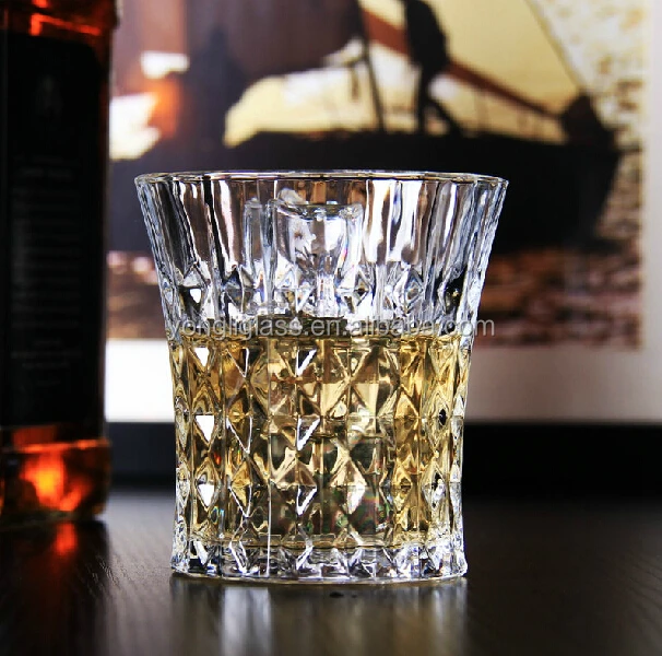 Unique whisky glassd ,diamond whisky glass,diamond star glass products