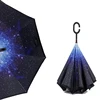 Custom Inside Printed Starry Night Sky Magic Kazbrella Umbrella