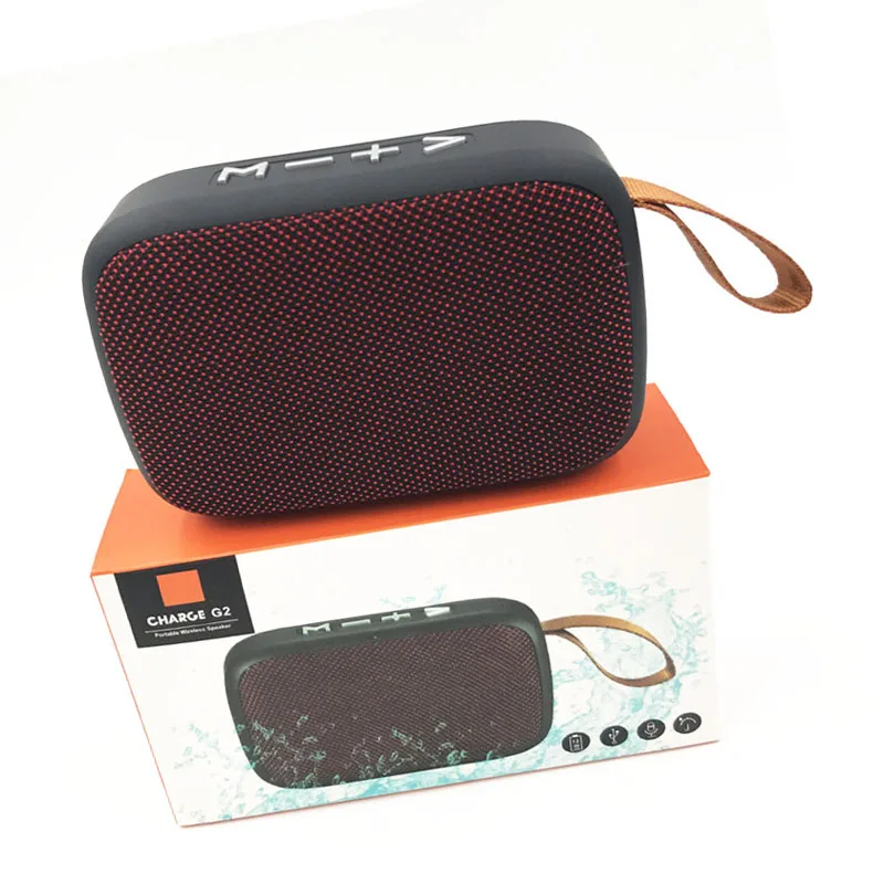 Top Deals G2 Portable bt Speaker with HD Audio, Stereo Wireless Speakers with FM Radio, Better Bass, Support Micro-SD - ANKUX.COM