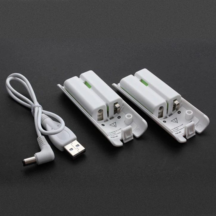 2800 M A H Batteries Pack For Nintendo Wii Remote Usb ...