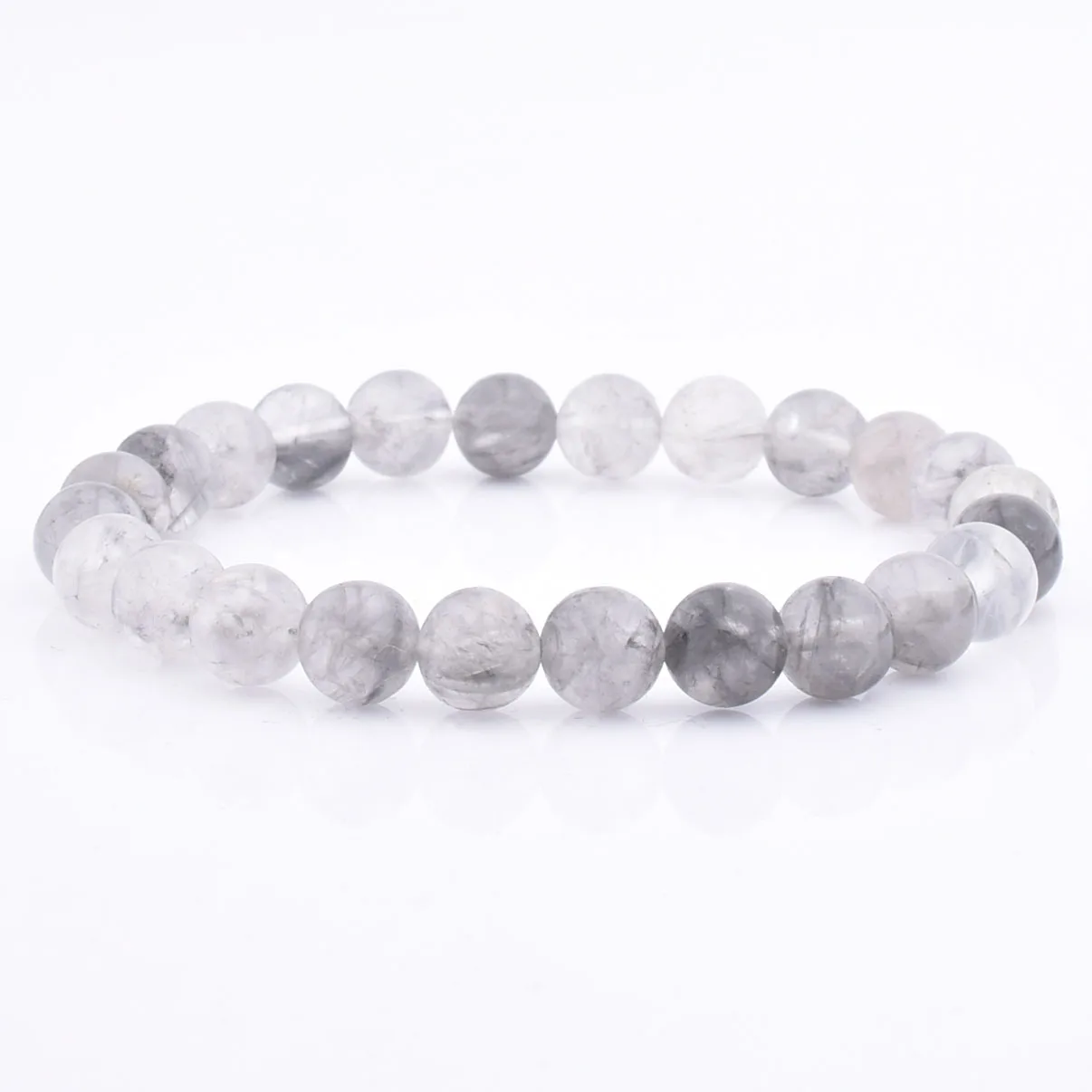 New Arrive Stretch Style 8Mm Red Turquoise Bead Stone Women Men Bracelet For American Market