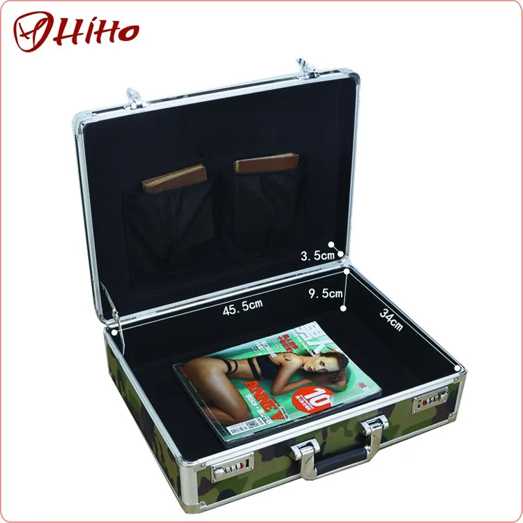 Custom Pink Aluminum Briefcase With Secret Compartment Buy Briefcase