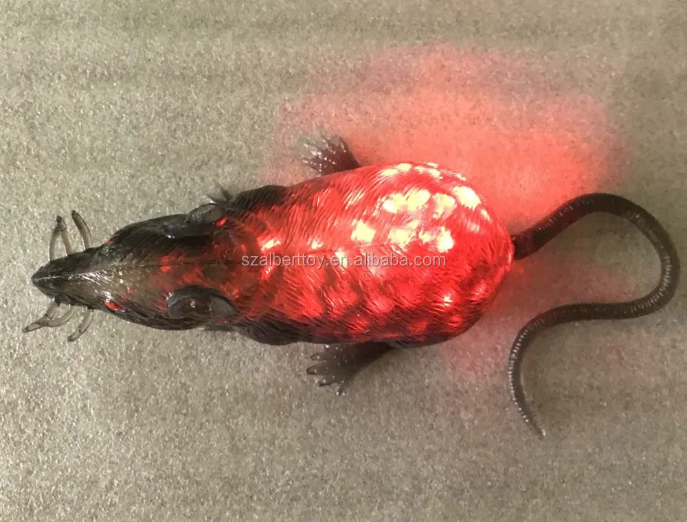 Rat Squeaking Large Toy Animal Rubber Prop main image 1