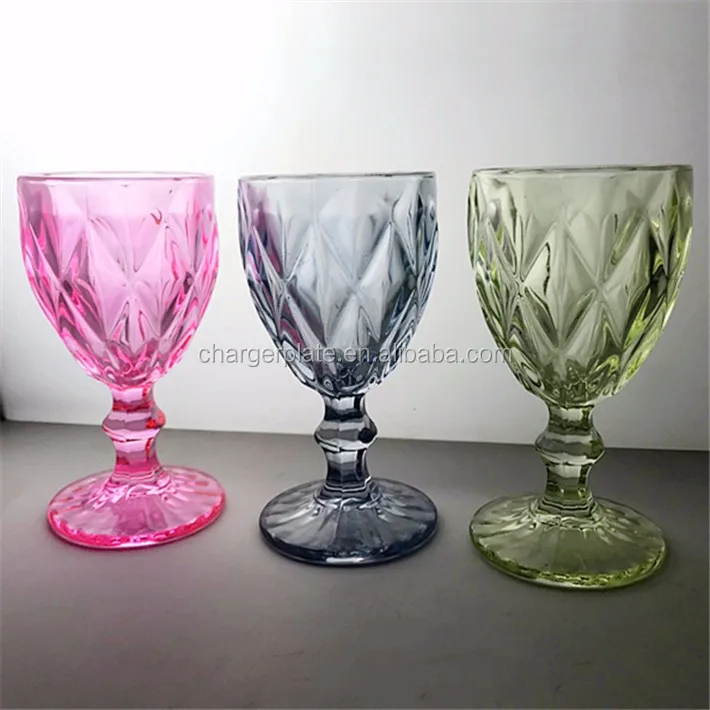 Cheap Colored Wine Glasses Wholesale Glasses Purple Green Yellow Clear Wine Glass Buy Purple
