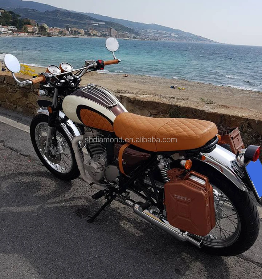 vintage scrambler motorcycle