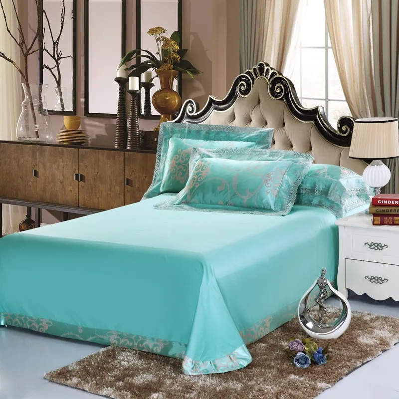 Made In China Bedding Set Bulk Bed Sheets Bright Color Romantic Double