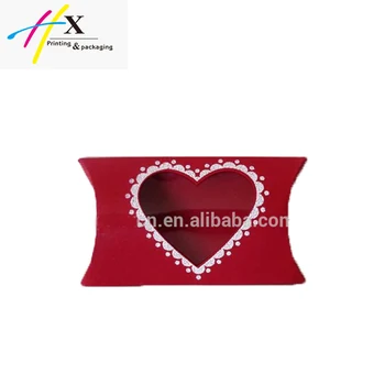 Wedding Heart Shaped Pillow Paper Box In Guangzhou Buy Kraft