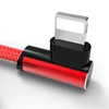 Free shipping L shaped usb mini heater miner memory stick braided fast charging data sync cable line