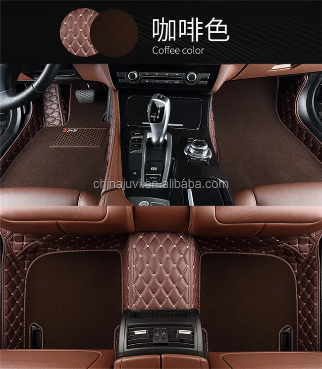 High quality new design car mats for BMW 320li X1 X3 X5 X4 X6 528Li 525li gt320i 320i