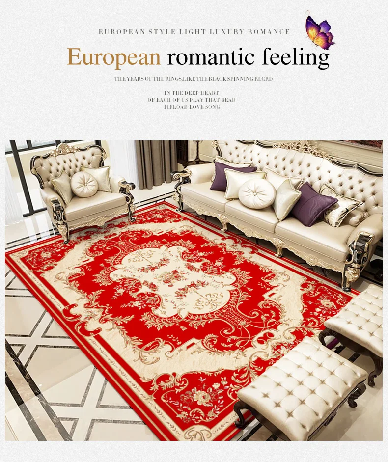 High quality beautiful healthy luxury royal hotel floor carpet living room