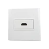 2 rows in wire-free solder line version 1.4 HDMI female-female panel socket wall plug wall plate 86 * 86mm