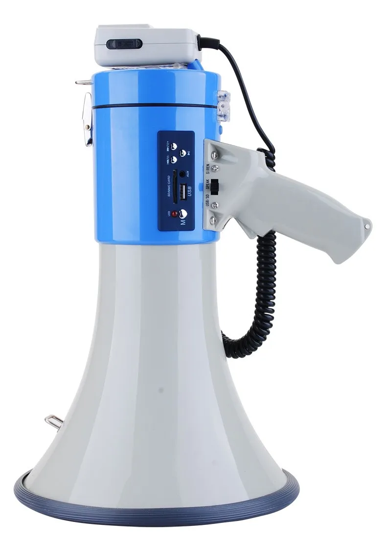 Portable Lithium Battery Power Usb Sd Player Police Handheld Public