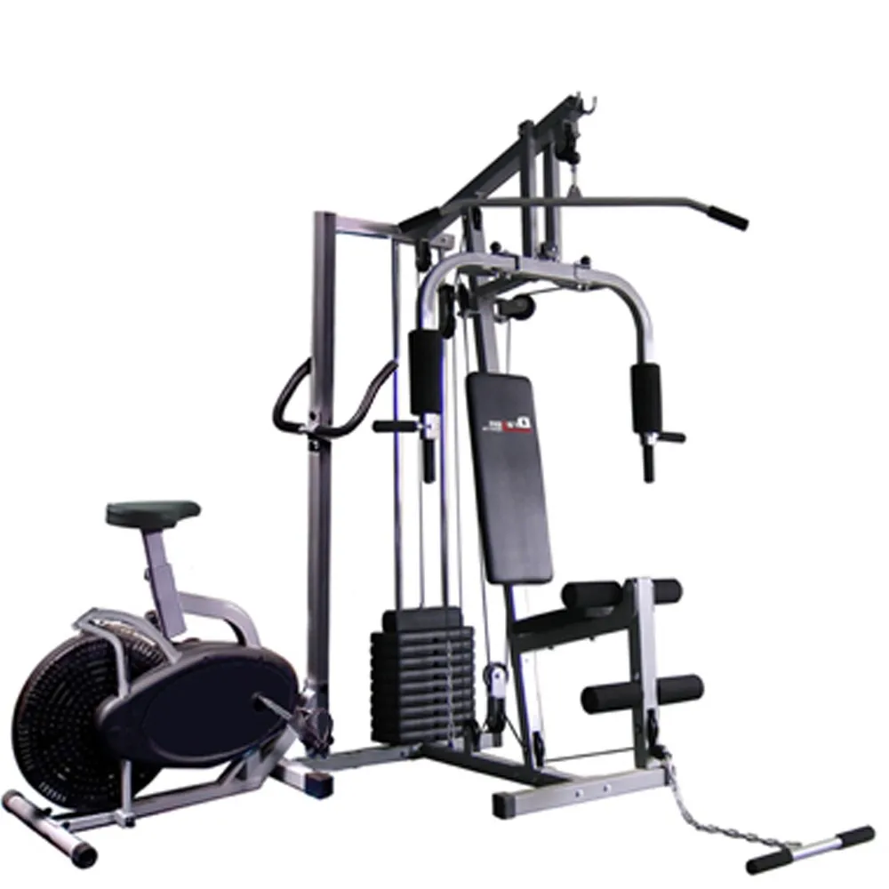 Multifunctional Home Gym Equipment Two Station Multi Gym Machine Strength Training Gym Exercise