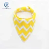wholesale triangle Baby bandana drool bibs organic cotton bibs