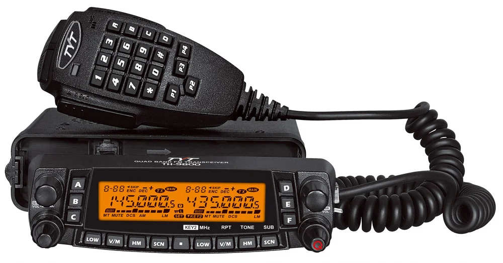 TYT TH-9800 29/50/144/430 MHZ QUAD BAND TRANSCEIVER Mobile Radio walkie talkie 