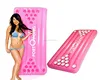 Inflatable pool beer pong table/float raft