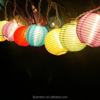 lighting chinese paper lanterns