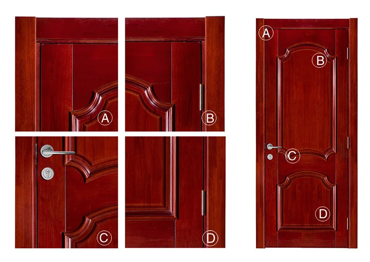 Puertas De Madera Con Diseño De Panel Precios Madera Puertas De Color