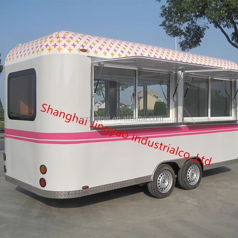 Mobile Food Cart Car Mobile Restaurant For Sale Outdoor Kiosk Bar