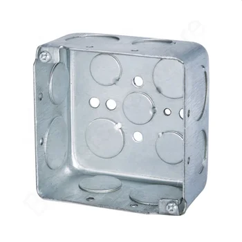 4x4 Square Galvanized Steel Drywall Electrical Box Wiring - Buy ...