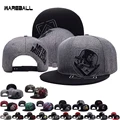Hot Rockstar Fox Cap Hip hop Cap Skull Adjustable Baseball Snapback Cap For Men Women casquette