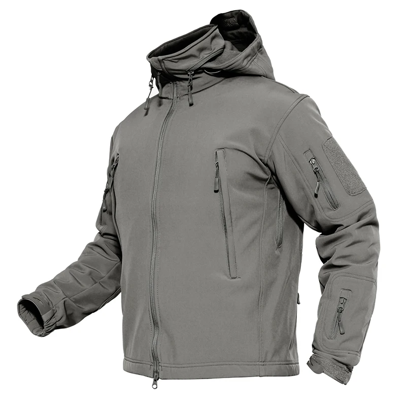 New Winter Outdoor Waterproof Windproof Hiking Tactical Fleece Jacket 