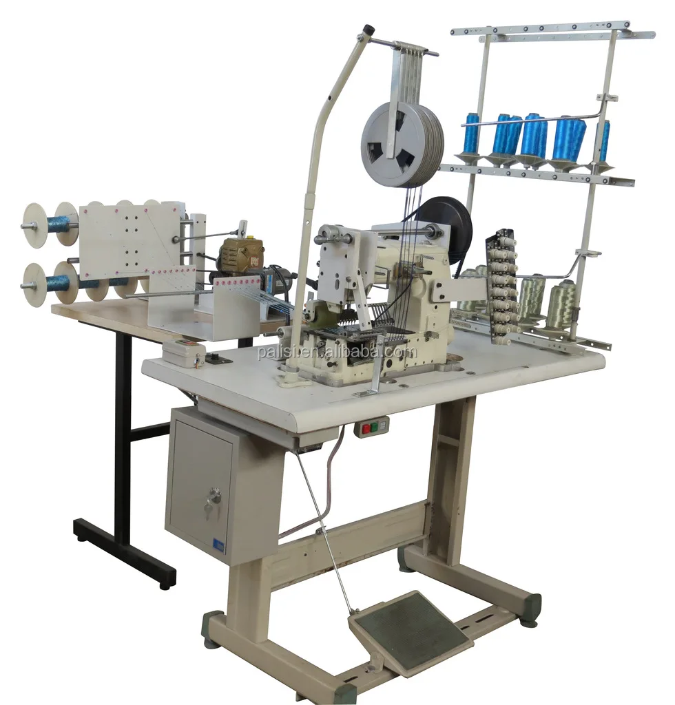 8 Needles Sequin Spangle Yarn Making Machine Fancy Yarn Making Machine