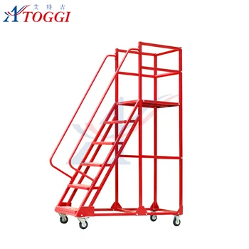 Platform Ponsel Lipat Gudang Tangga Dengan Roda - Buy 