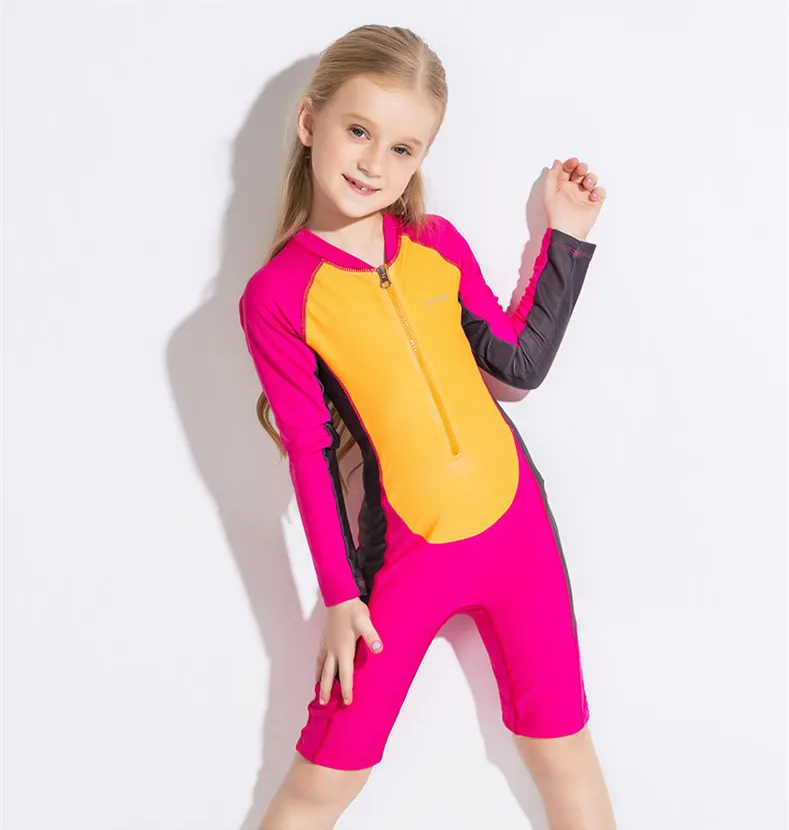Design Your Own Rashguard Girls One Piece Rash Guard For Swimming