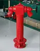 Red Color Two Outlet Pillar Type Fire Hydrant