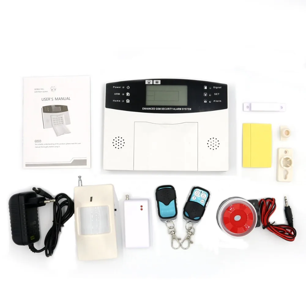 Gsm Alarm System 99+8 Zone Manuel Francais
