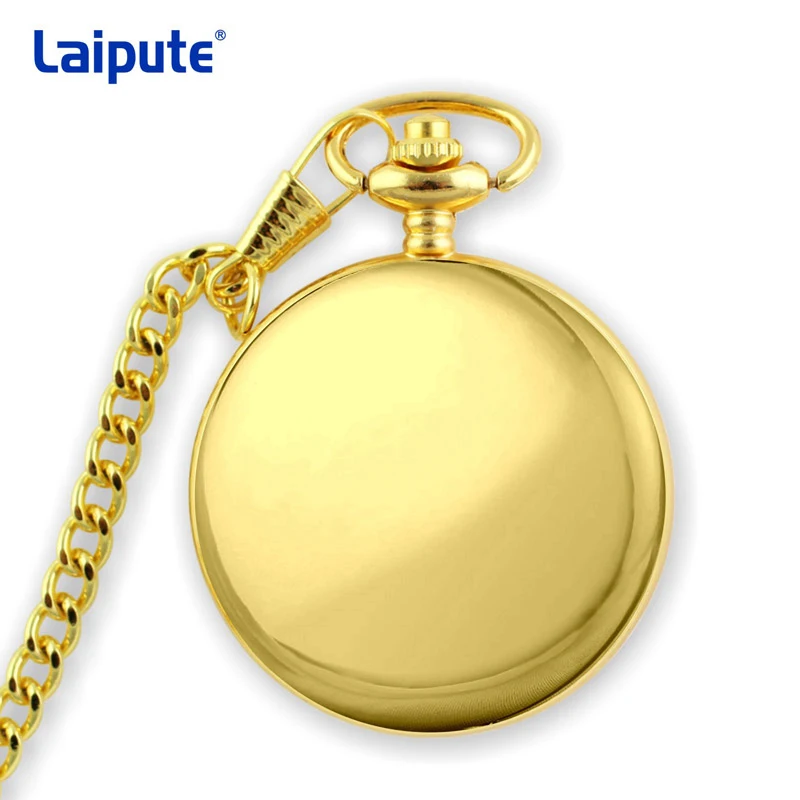 Customized Antique Pocket Watch Beautiful Design Japan Movt Quartz