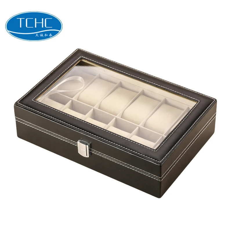 Sie Kaufen 12 Besten Die Uhren Pu Großhandel Uhrenbox Für XkiuTPZO