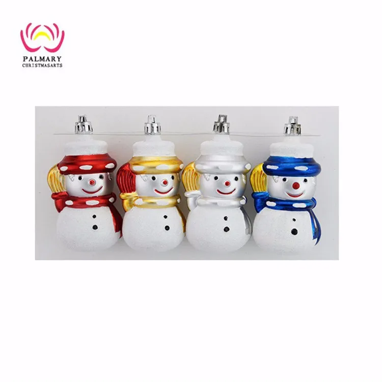 small plastic snowman figurines