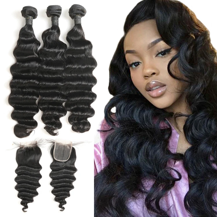 Wholesale Loose Deep Wave Brazilian Hairs In Guangzhou Brazilian