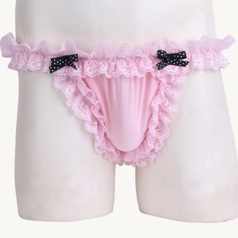 slip homme dentelle