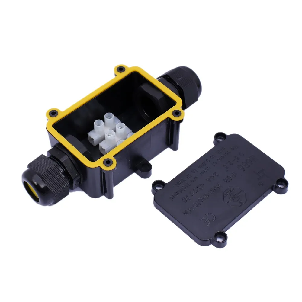 M686-2 IP68 Outdoor Waterproof Junction Box for 5-12mm Cable