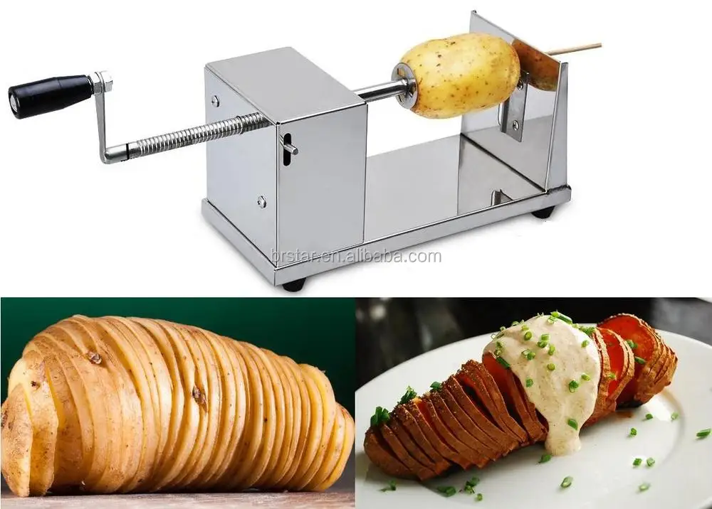 Stainless Steel Electrical Industrial Potato Slicer /potato Chips