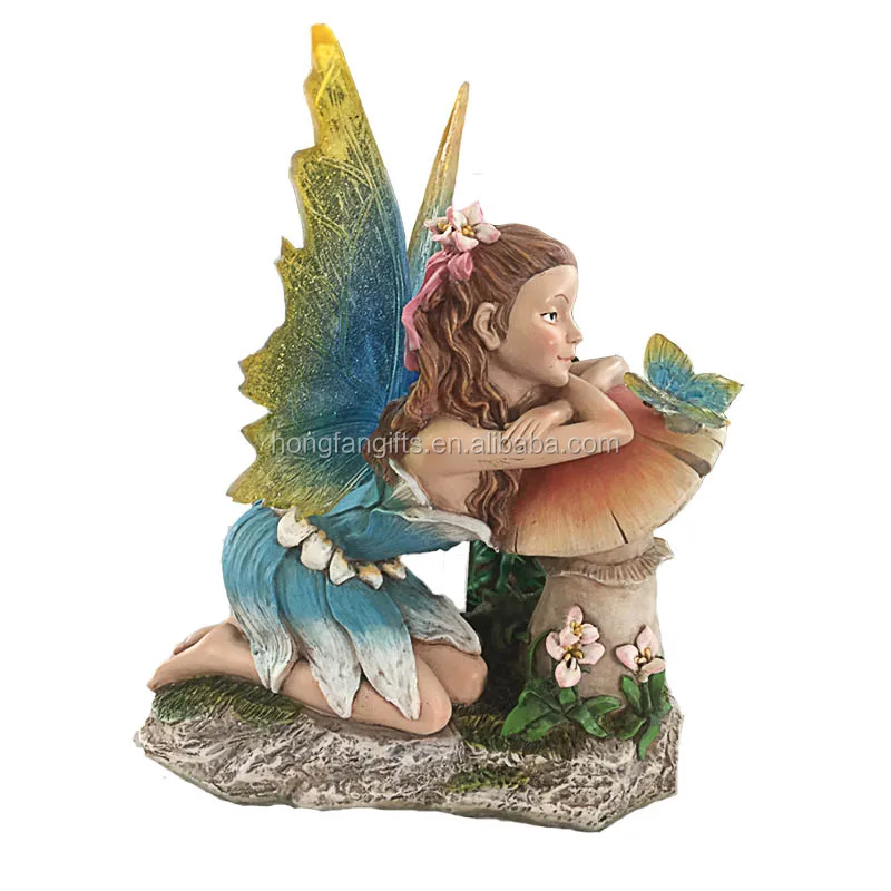 resin fairy garden statues