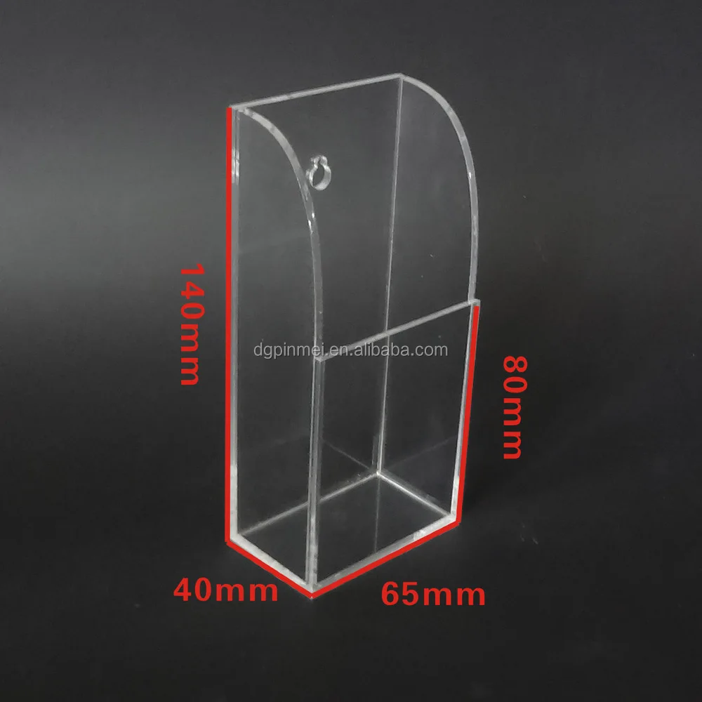 De Plástico Soporte De Control Remoto Montado En La Pared De Acrílico