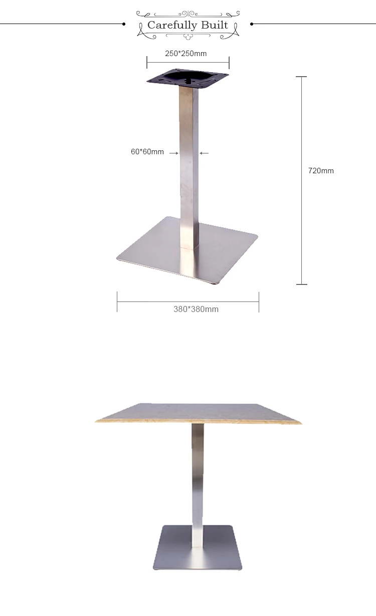 New Design Style China Furniture Accessories Dining Room Table Parts