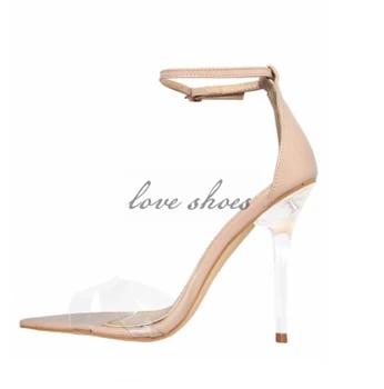 pointed toe open heels
