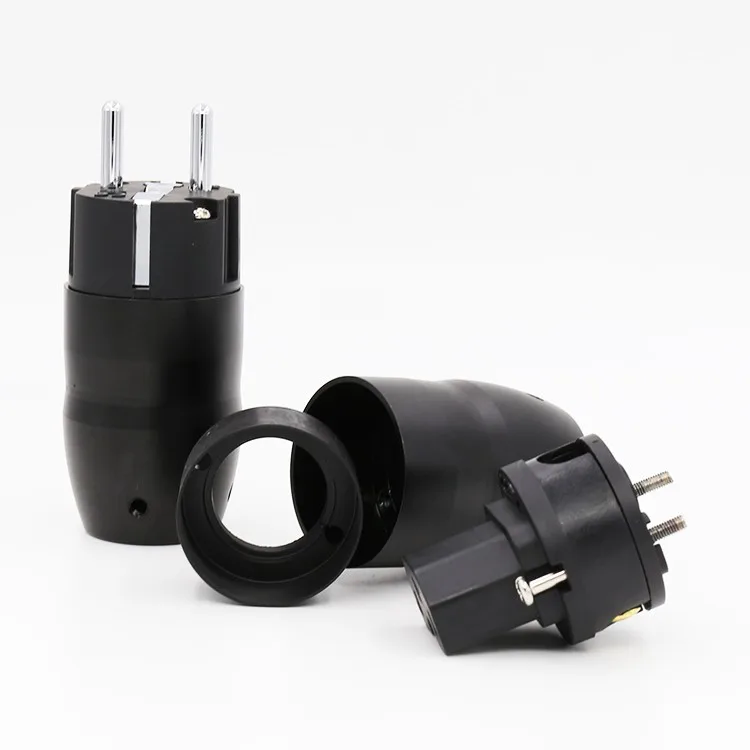 One Pair Eu Schuko Power Plug Rhodium Plated Iec Female Terminals For Audiophile Diy Cable Buy Schuko Power Plug Iec Female Terminals Eu Power Plug Product On Alibaba Com