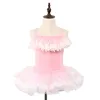 Wholesale Sexy Lycric Modern Design Pink Kids Ballet Costume Performance