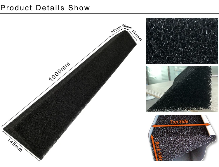 Antiultraviolet Polyurethane Rain Gutter Leaf Guards Foam Sponge Buy